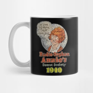 Radio Orphan Annie's Secret Society A Christmas Story Mug